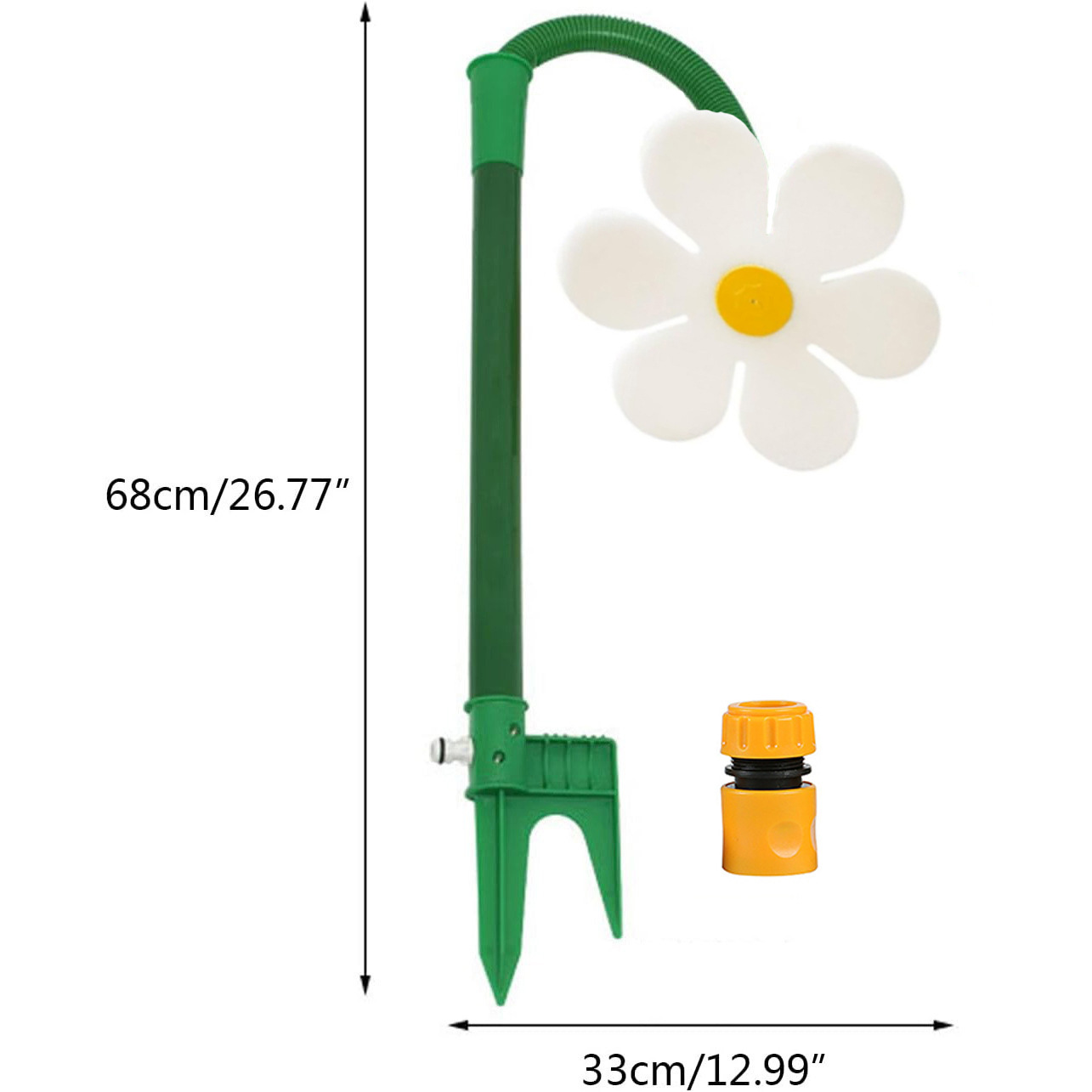 Spinning Sunflower Sprinkler for Dogs