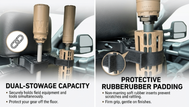 The Ultimate Universal Seat Back supporting structure Rack