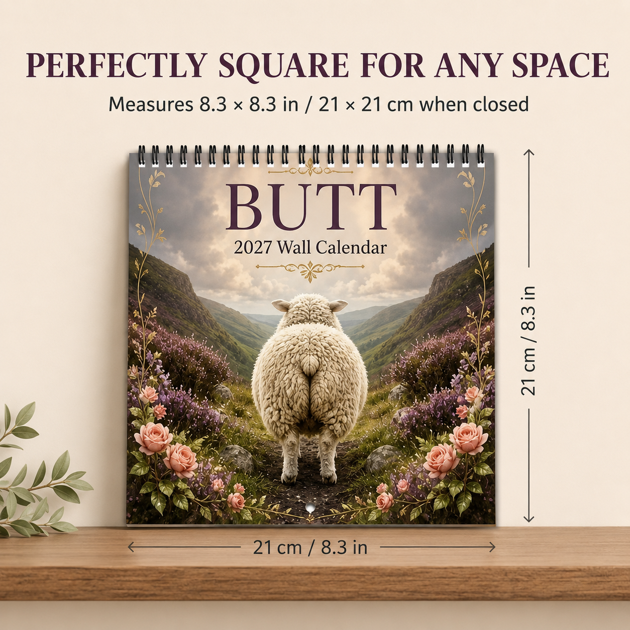 š Turn Around, Itās 2027! A Hilariously Cheeky Animal Wall Calendar