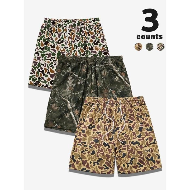 🔥Last Day 50% OFF - Pack 3 Duck Hunting Camo Shorts