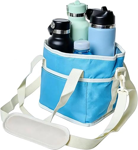 4‐in‐1 Water Bottle Tote – Family‐Friendly Hydration Carrier On‐The‐Go 💧✨