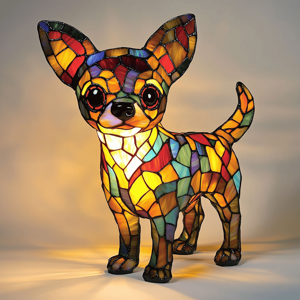 🐶3D Table Lamp Cute Dog Home Room Decor