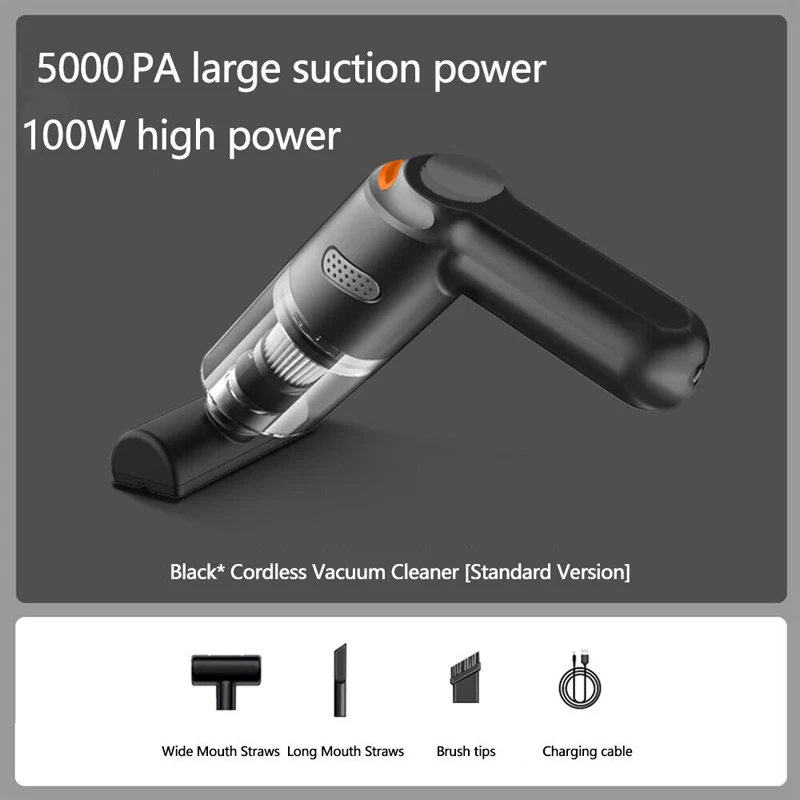 🚗💨 Cordless Car Vacuum – Powerful Pa Suction Without the Hassle!