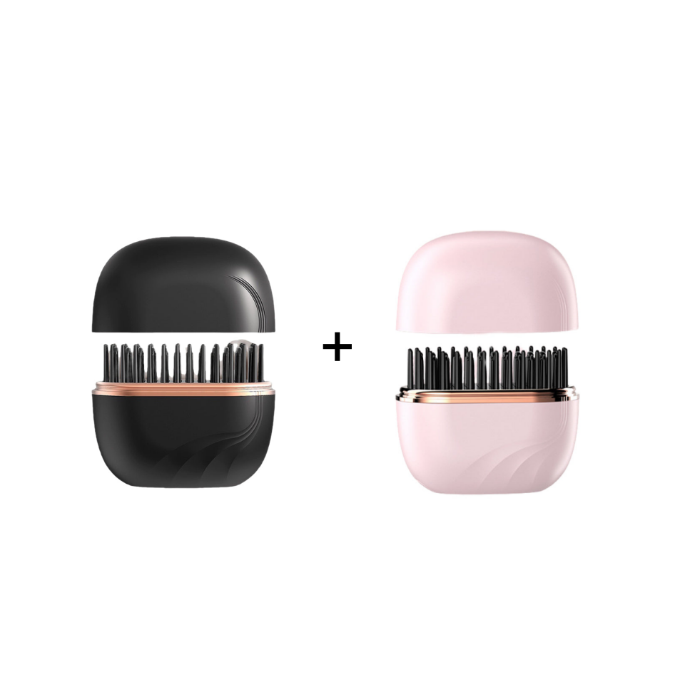 Mini Cordless Hair Straightening Comb – Quick Touch-Ups Anywhere