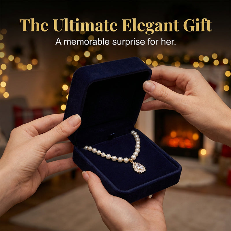 📿Women’s Vintage Style Pearl Necklace