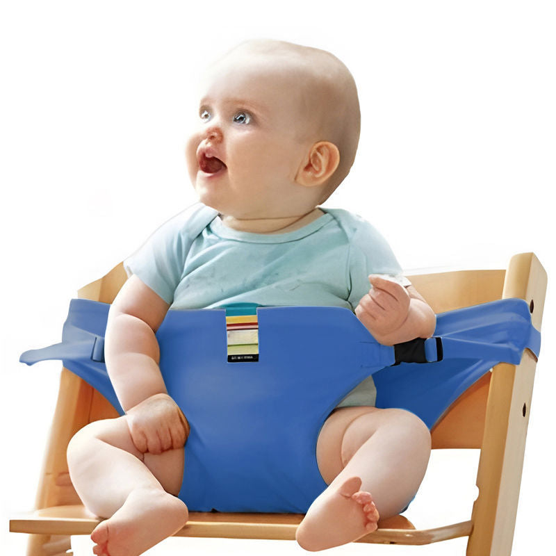 🔥Baby High Chair Seat Belts - Portable Dining Straps Holder