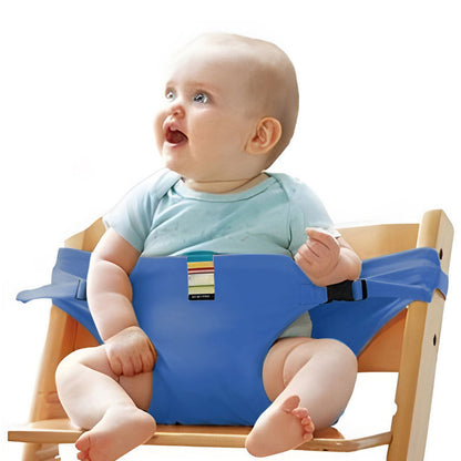 🔥Baby High Chair Seat Belts - Portable Dining Straps Holder