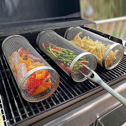 🔥Rolling Grilling Basket🍖