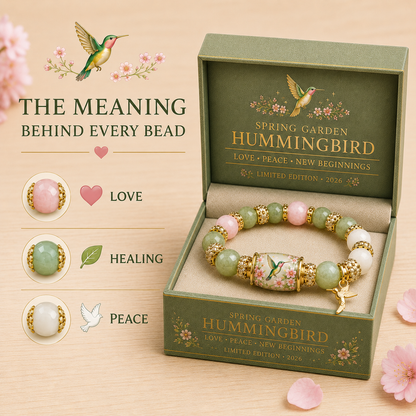 🌿 Love, Peace & Spring Blessings 💖 | 2026 Limited Edition Bracelet - Only 8 Left