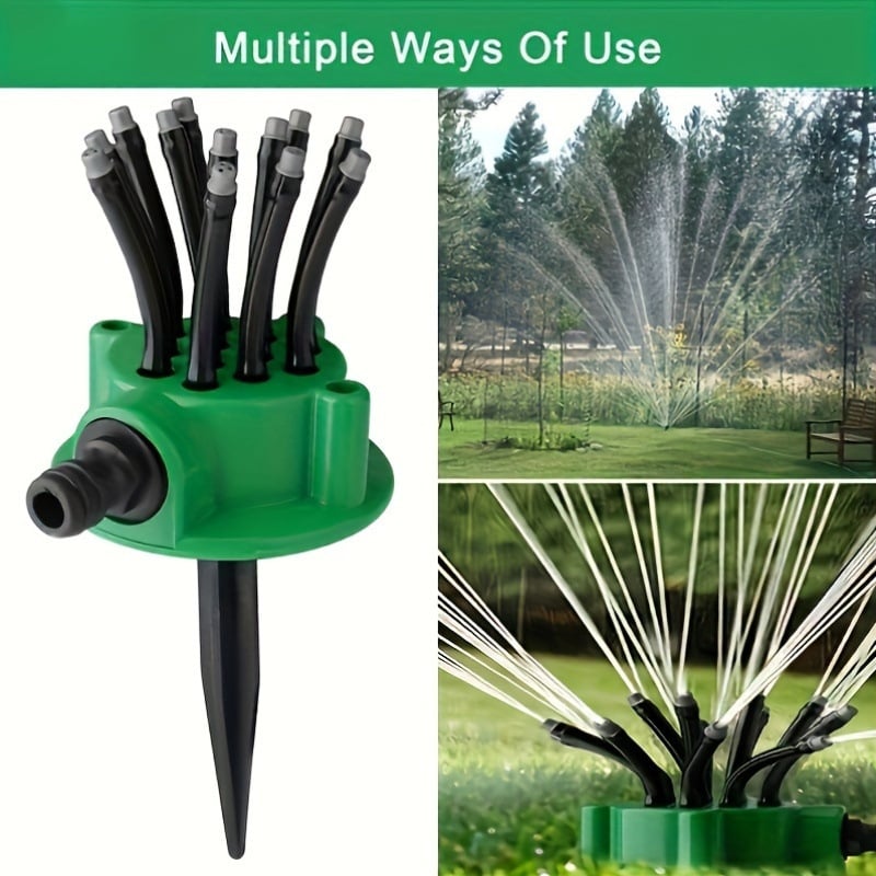 Adjustable Multi-Nozzle Lawn Sprinkler