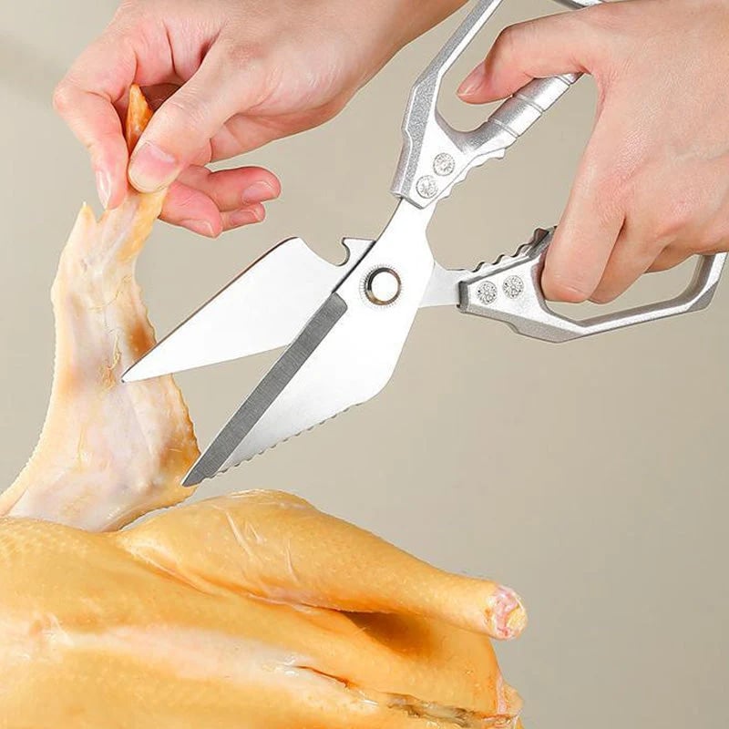 ✂️Heavy-Duty Kitchen Scissors - Multi-Function & Dishwasher Safe, Perfect for Poultry, Herbs and Daily Use 🍗✨