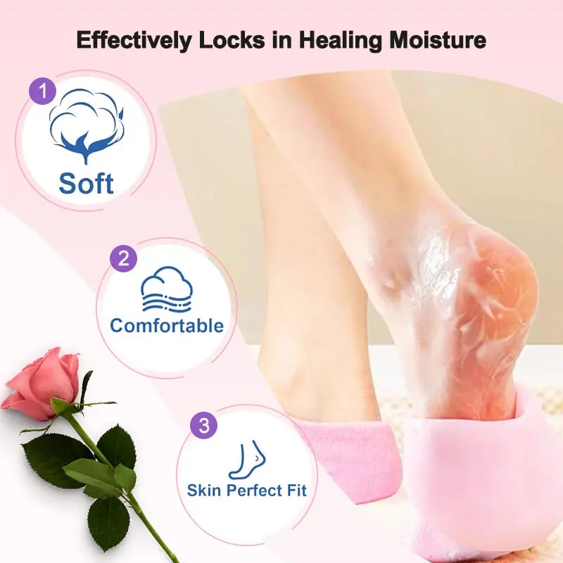 🏆35K+ SOLD! 🥳Moisturizing Gel Socks