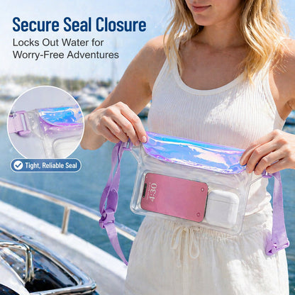 🌊 Clear Waterproof Fanny Pack 2-Pack –Secure, and Ready for All Your Water Activities