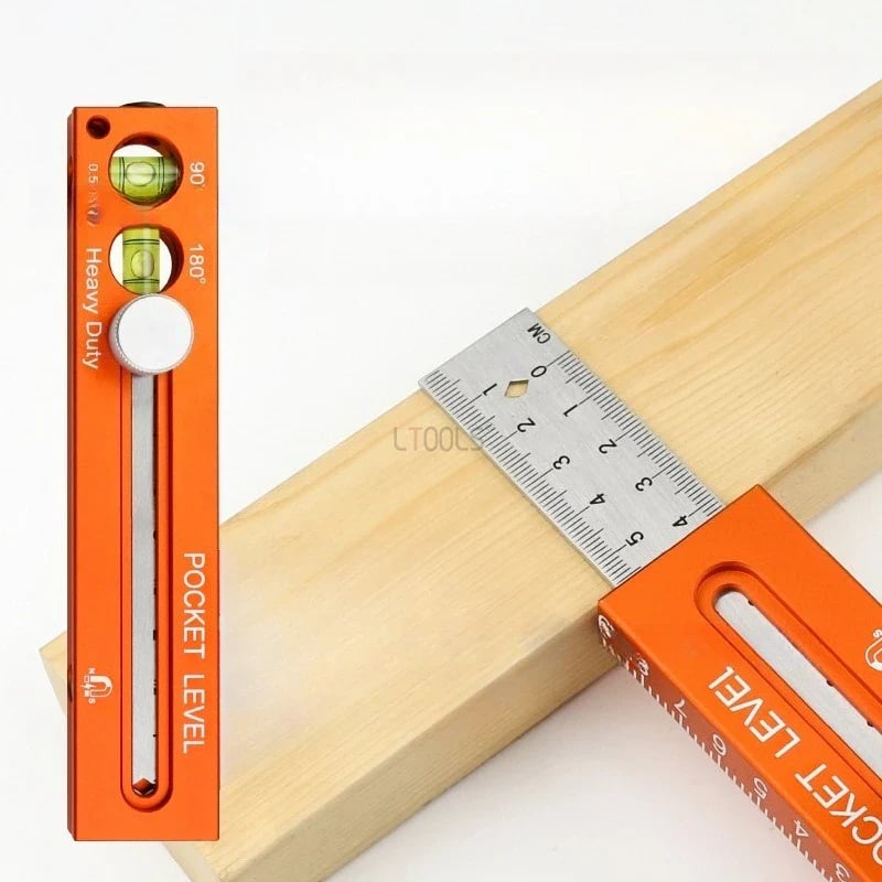 🛠️Multifunctional Marking Level Ruler