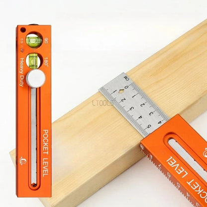 🛠️Multifunctional Marking Level Ruler