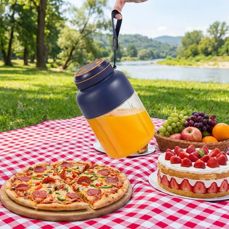 🍉🧃Portable Large Capacity Electric Fruit Juicer💧
