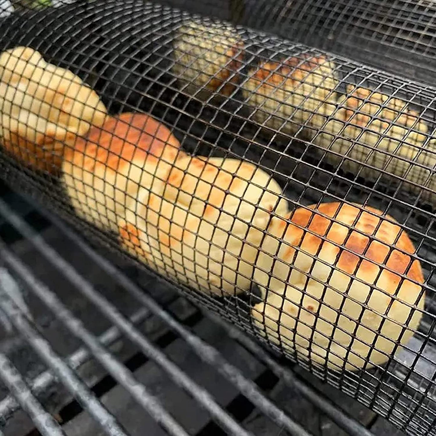 🔥Rolling Grilling Basket🍖