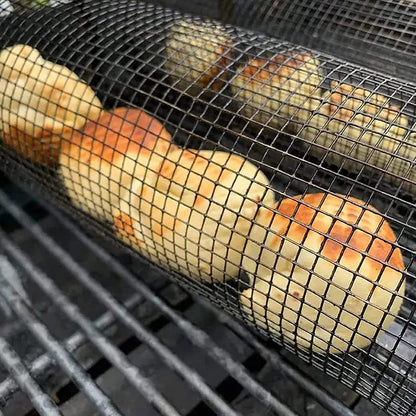 🔥Rolling Grilling Basket🍖