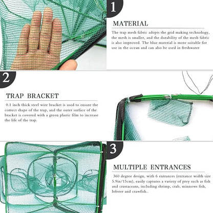 🐟The Magic Foldable Fishing Trap🎣
