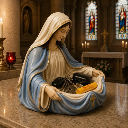 🔥 Handmade Virgin Mary Catch-All Bowl