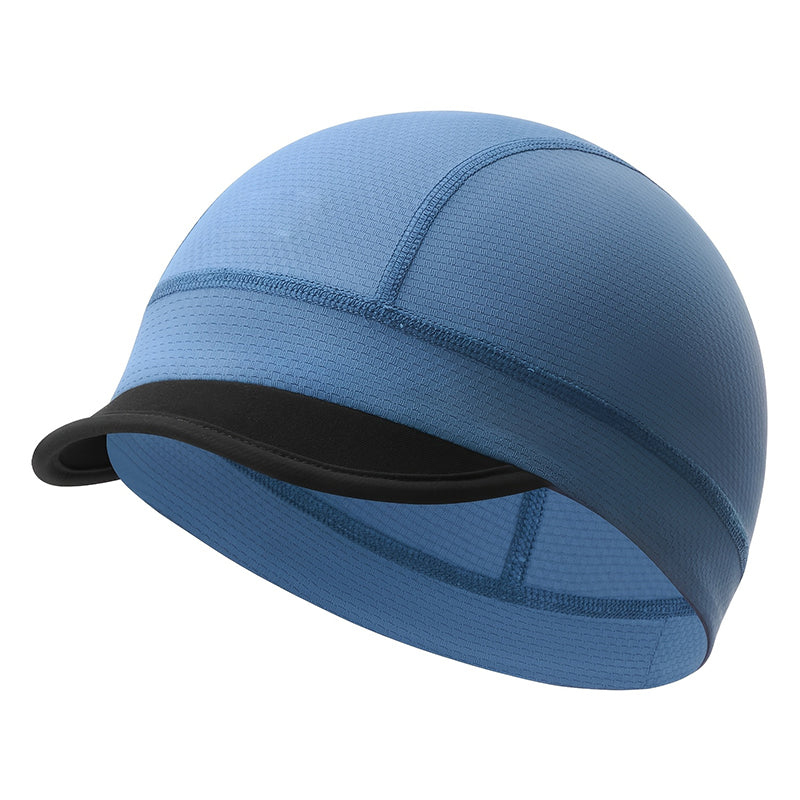 Quick-Dry Breathable Skull Cap – Cycling Helmet Liner with Sun Visor