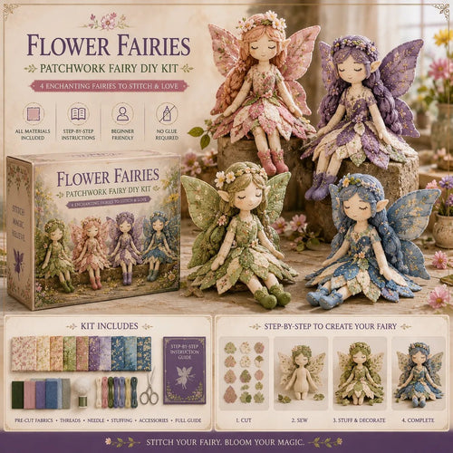 🧵Fairy Patchwork DIY Collection