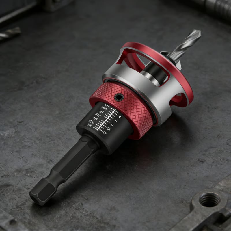 Two-Flute Counterbore with Depth Stop
