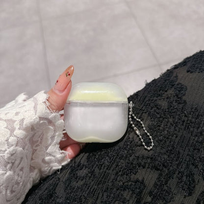 Glow in The Dark Protective Cover with Moving Liquid Sand for AirPods Pro 4, 3, 2 & Original Models