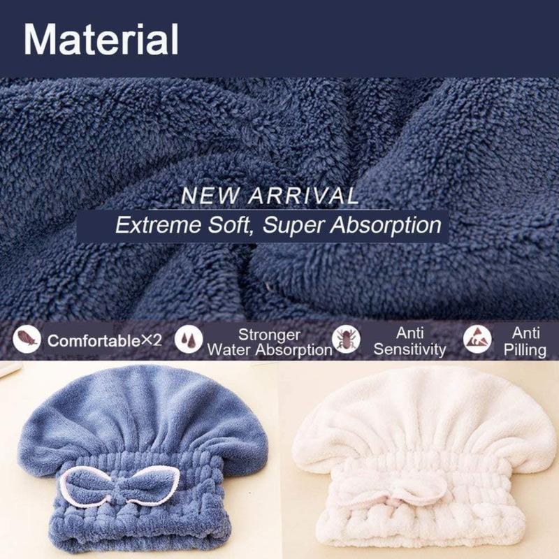Super Absorbent Hair Towel Wrap