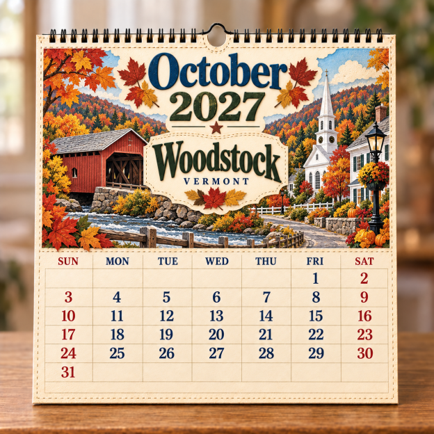 🧳 2027 Timeless American Destinations Wall Calendar