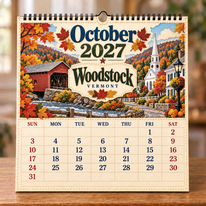 🧳 2027 Timeless American Destinations Wall Calendar