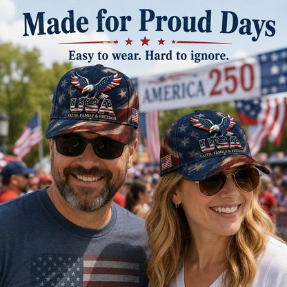 USA Faith, Family & Freedom Cap