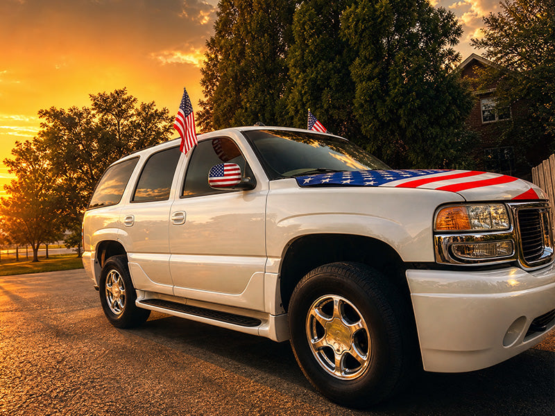 🎉4th Of July Flash Sale 65K+🔥American Car Hood Flag🦅