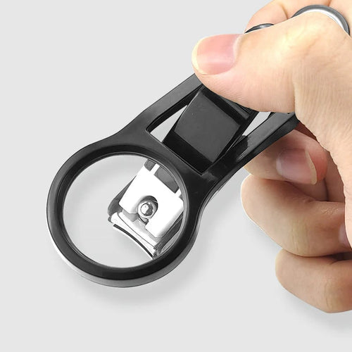 🔥Splash-Proof Nail Clipper with Magnifying Glass