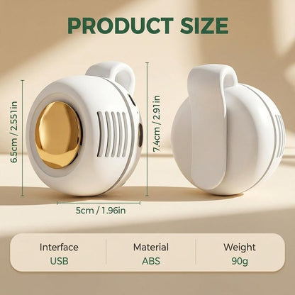 Bladeless Fan – Ultra-Light & 1.5h Fast Charge ⚡🌀