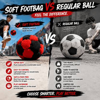 Soccer Hackys Footbag Sacks for Endless Outdoor Fun and Skill Challenges