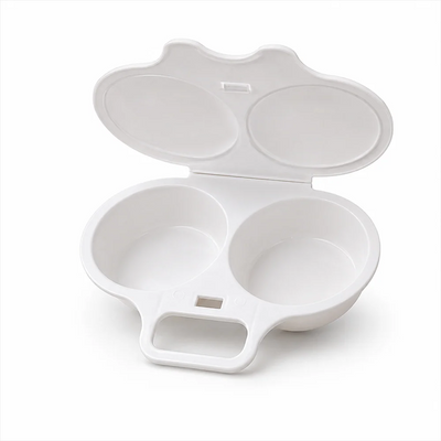 Dual Microwave Egg Poacher