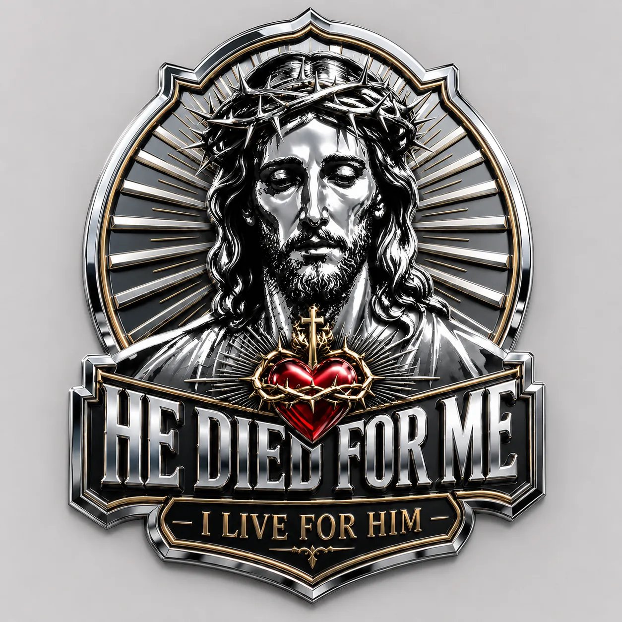 ❤️He Died For Me Emblem