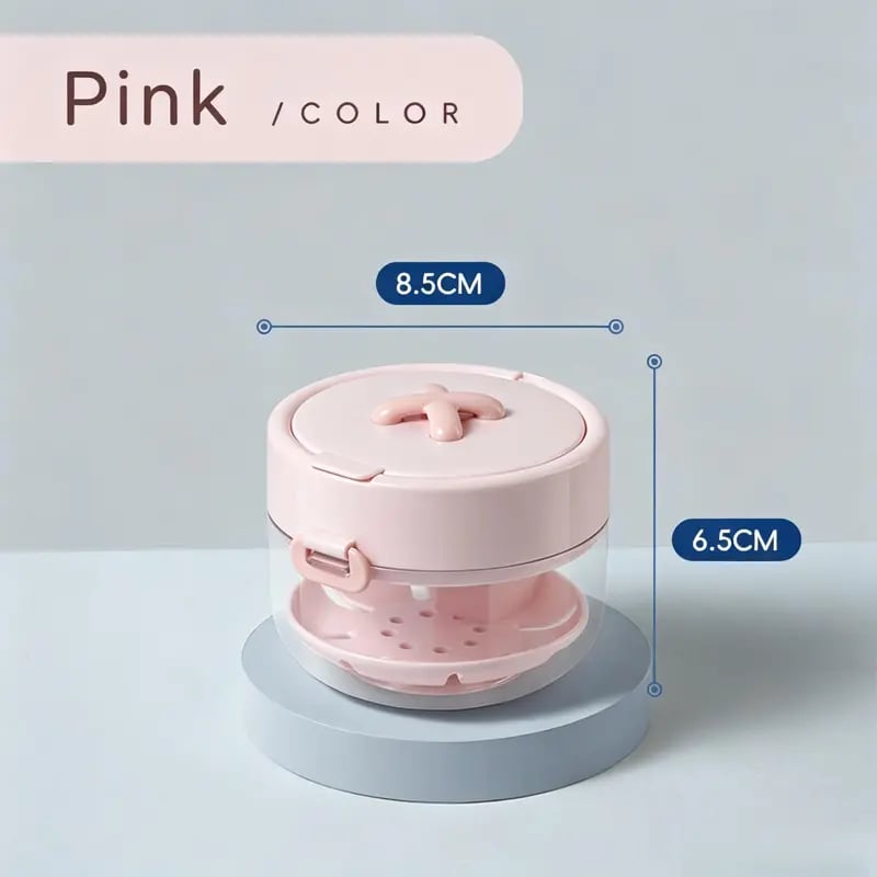 🔥Hot Sale | Portable 3-in-1 Retainer Cleaning Storage Case 🦷