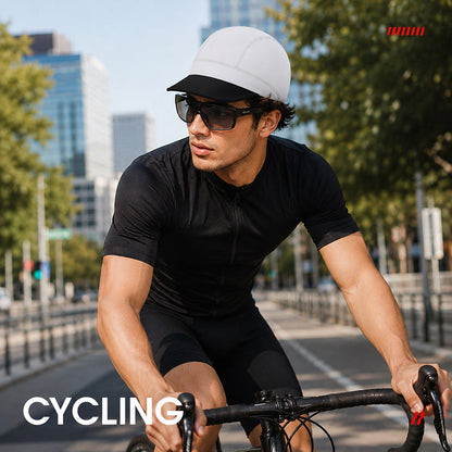 Quick-Dry Breathable Skull Cap – Cycling Helmet Liner with Sun Visor