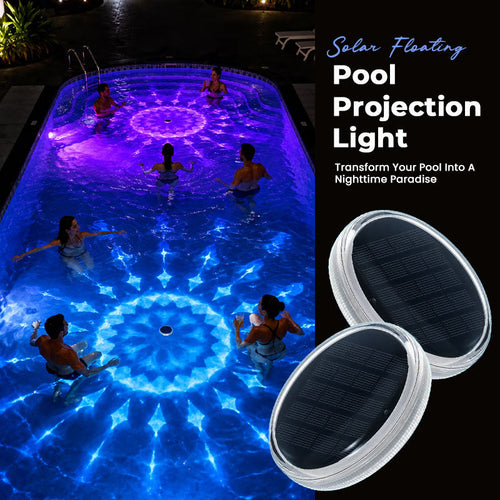 🌊 Solar Floating Pool Projection Light ✨