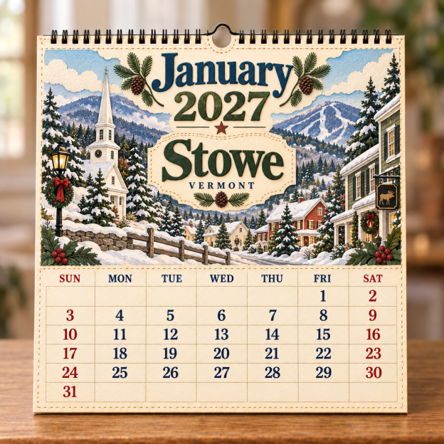 🧳 2027 Timeless American Destinations Wall Calendar