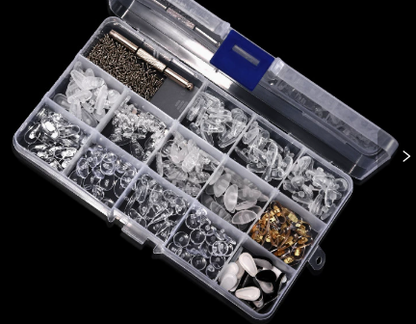 🥳2026 HOT SALE🥳💞50K+ SOLD!👓🛠️  Eyeglass Nose Pad Repair Kit – Replace worn pads & rusty screws at home. No optician fees – keep your glasses comfy & secure! 🔧✨
