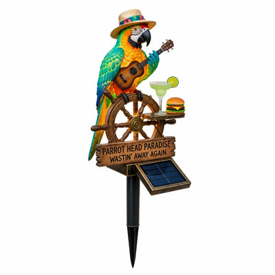 Solar Powered Parrot Design Light