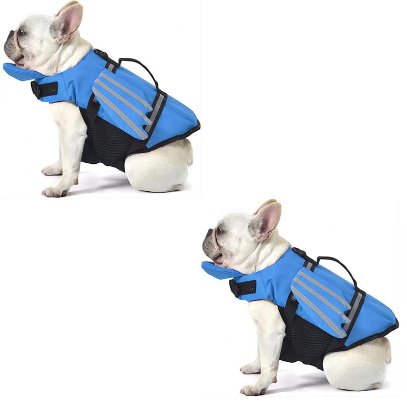🥳2026 HOT SALE🐕👼 Reflective Angel Wing Dog Life Jacket – High‐buoyancy, quick‐rescue handle & breathable mesh. Reflective strips for evening swims🌊
