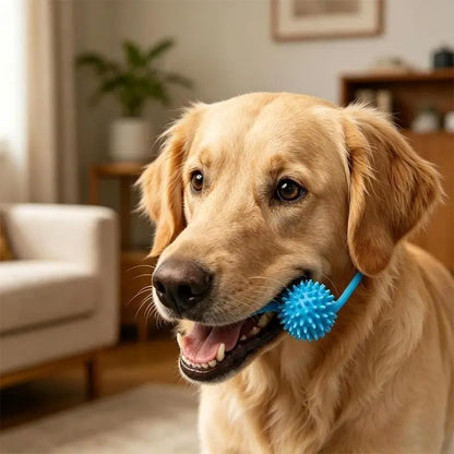 🐶🦷Adjustable collar dog dental chew - for cleaning teeth