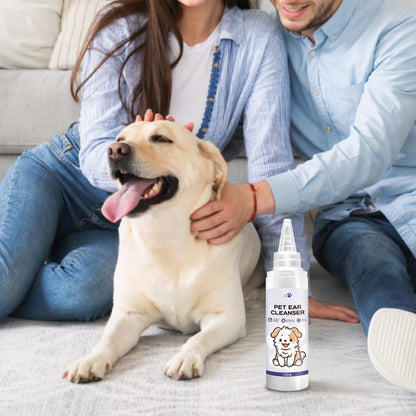 🐶🐱 Ear cleaner, Relieves itching in dogs & cats