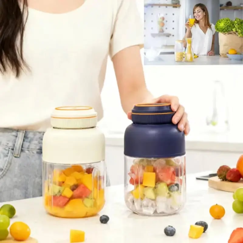 🍉🧃Portable Large Capacity Electric Fruit Juicer💧