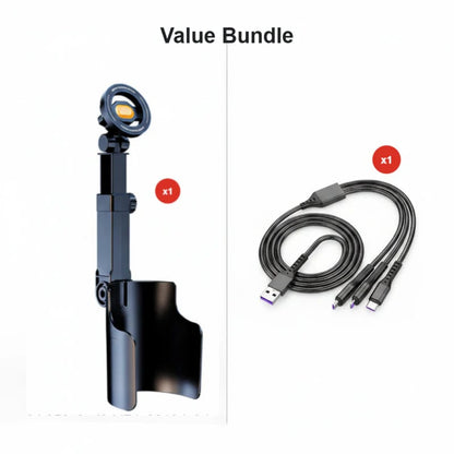 🔥Car Cup Holder Phone Mount – 360° adjustable, strong N52 magnet, one-handed operation, fits all phones, stable magnetic and clamp models for safe driving