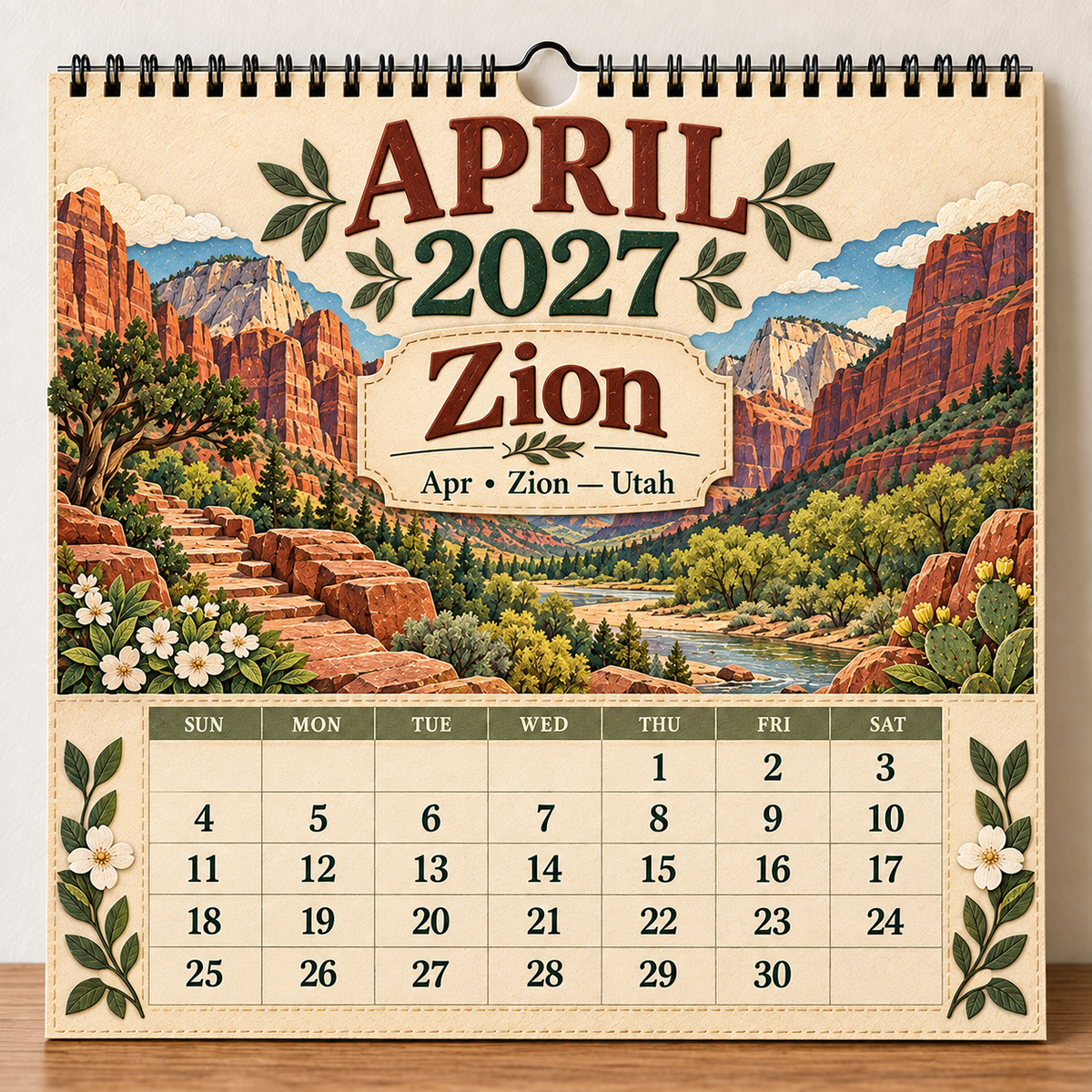 🎁 2027 America’s National Parks Wall Calendar
